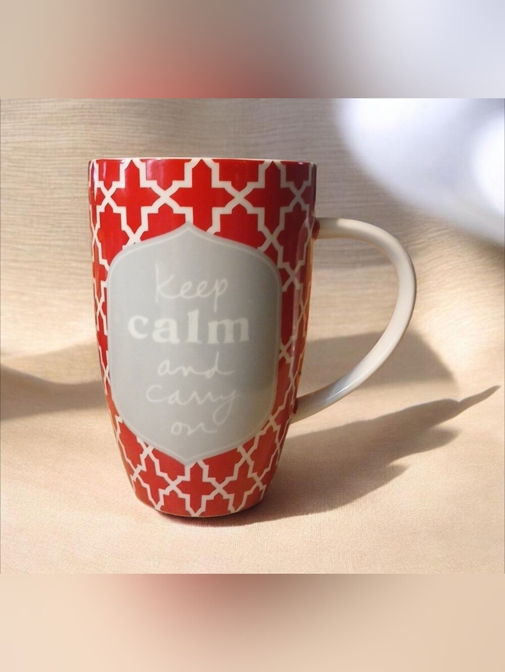 Ceramic Mug "Keep Calm and Carry On"